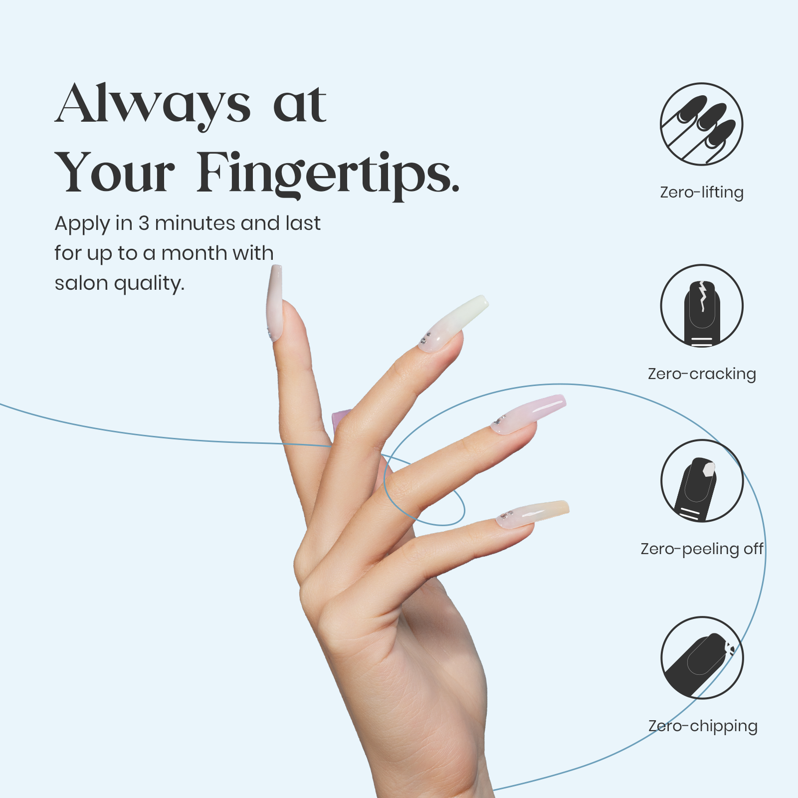 3-in-1 Builder Base Nail Strengthener Gel #022 - 15ml/Each