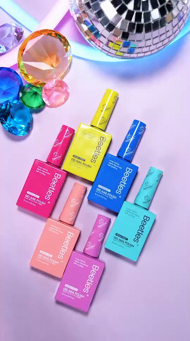 Hema-free Spectrum Dance | Colorful Bottle 6 Color Each 15ml Blue Yellow Pink Gel Polish