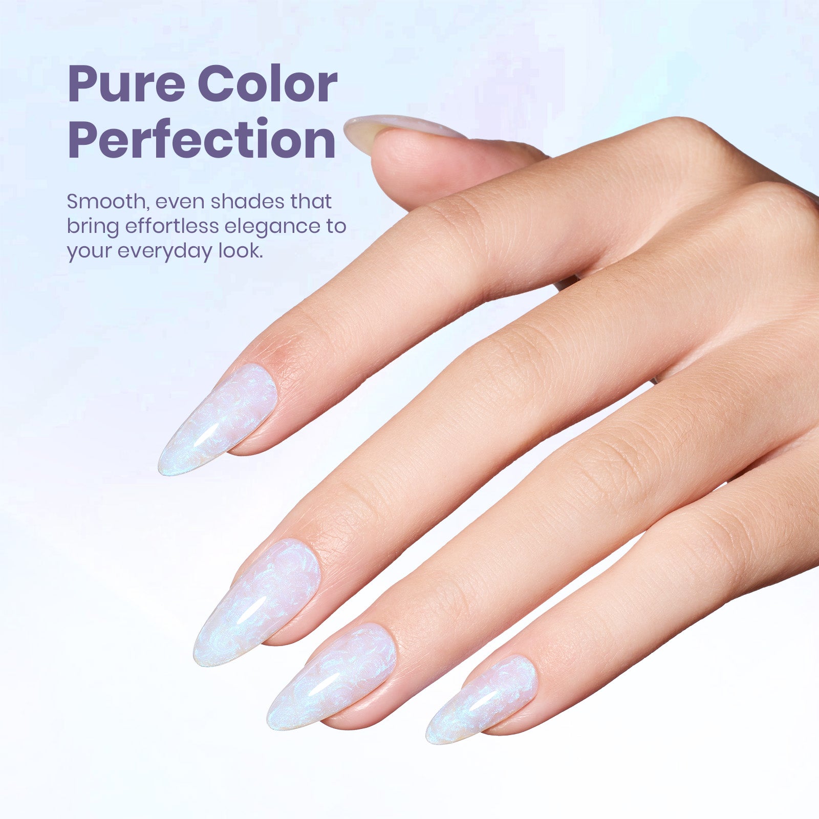 Beetles Gel Polish Iridescent Mist - 15ml of Mystic Haze