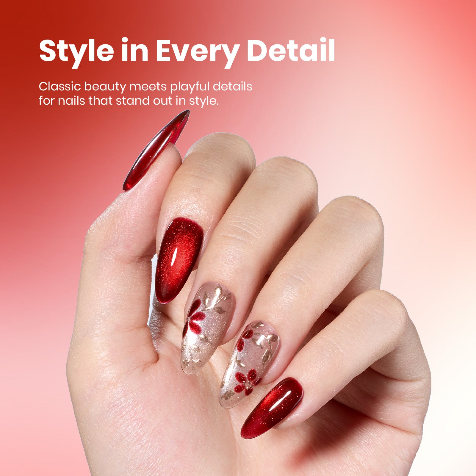 Beetles Gel Polish Ruby Radiance-15ml of Luxury Glow