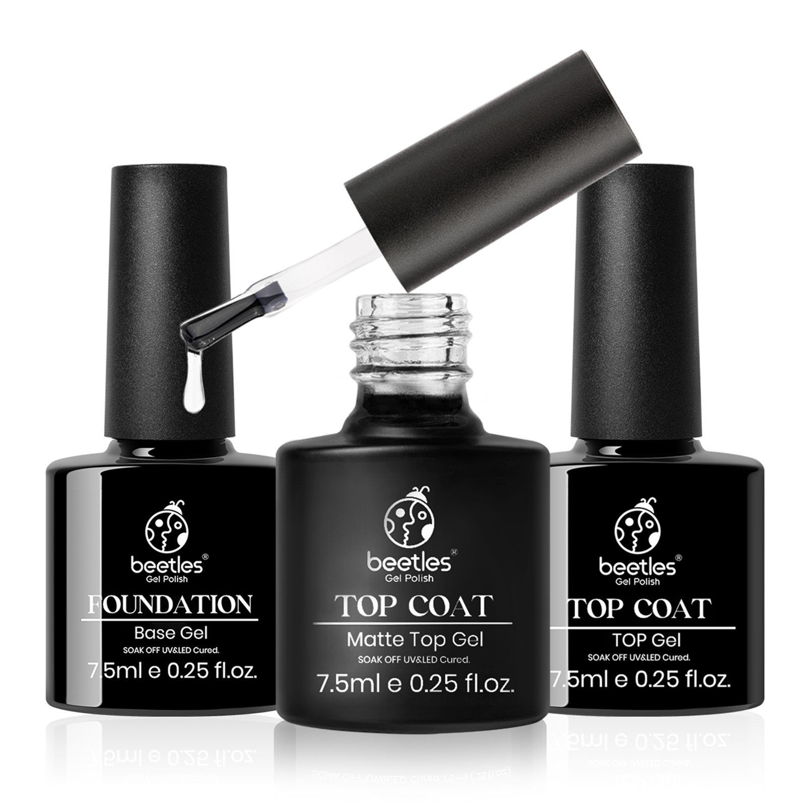 Matte Top Best Gel Top Coat No Uv Matte Top Coat Soak Off Matte