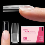 Beetles Long Square Tipex Nail Tips | 180 Pcs