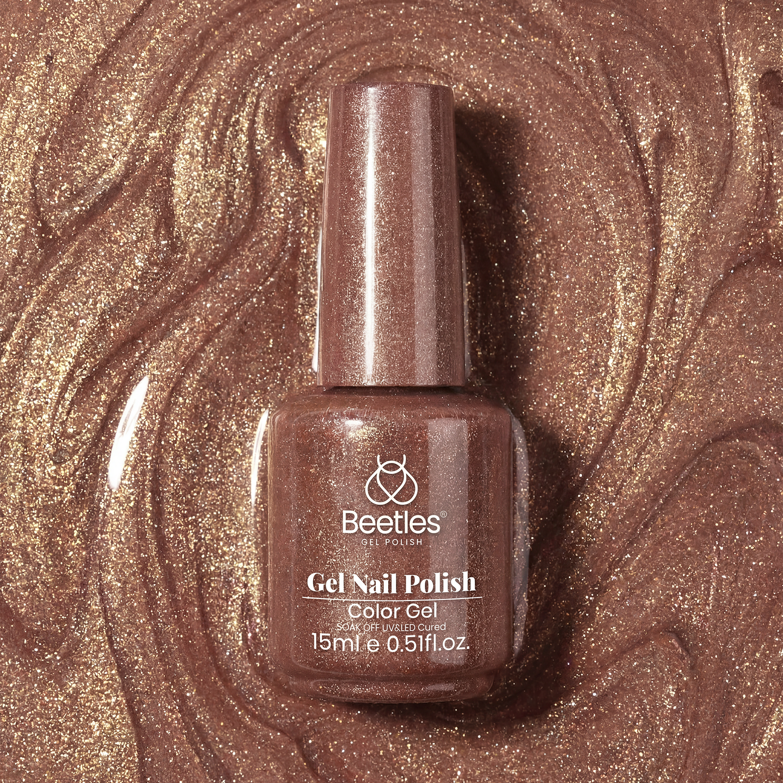 Velvet Cinnamon Cat Eye - 15ml Gel Polish Nail Colors – Beetles