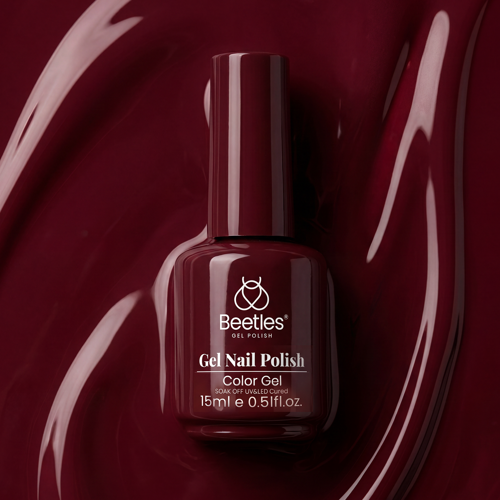 Jacqueline Mahogany #a236 |15ml Gel Polish Brown Nails Creative