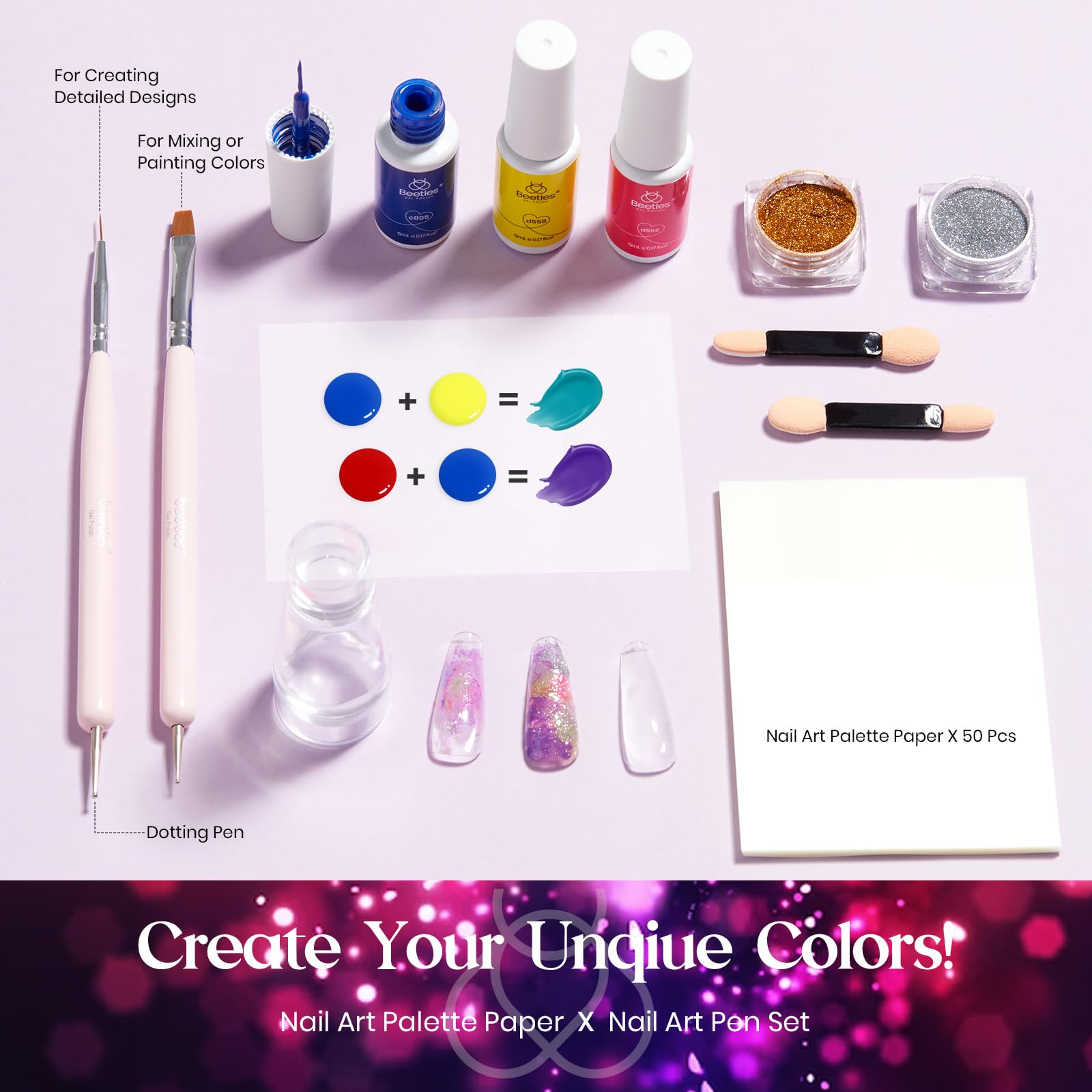 Holiday Miracles | Gel Liner 21 Colors Set 5ML Each Holiday Gift Set