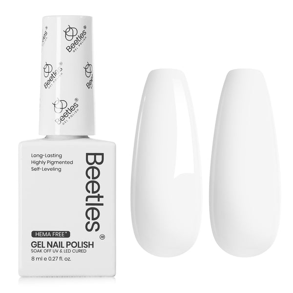 White Gel Polish- Hema-Free French Gel Nail Polish (Each 8ml)