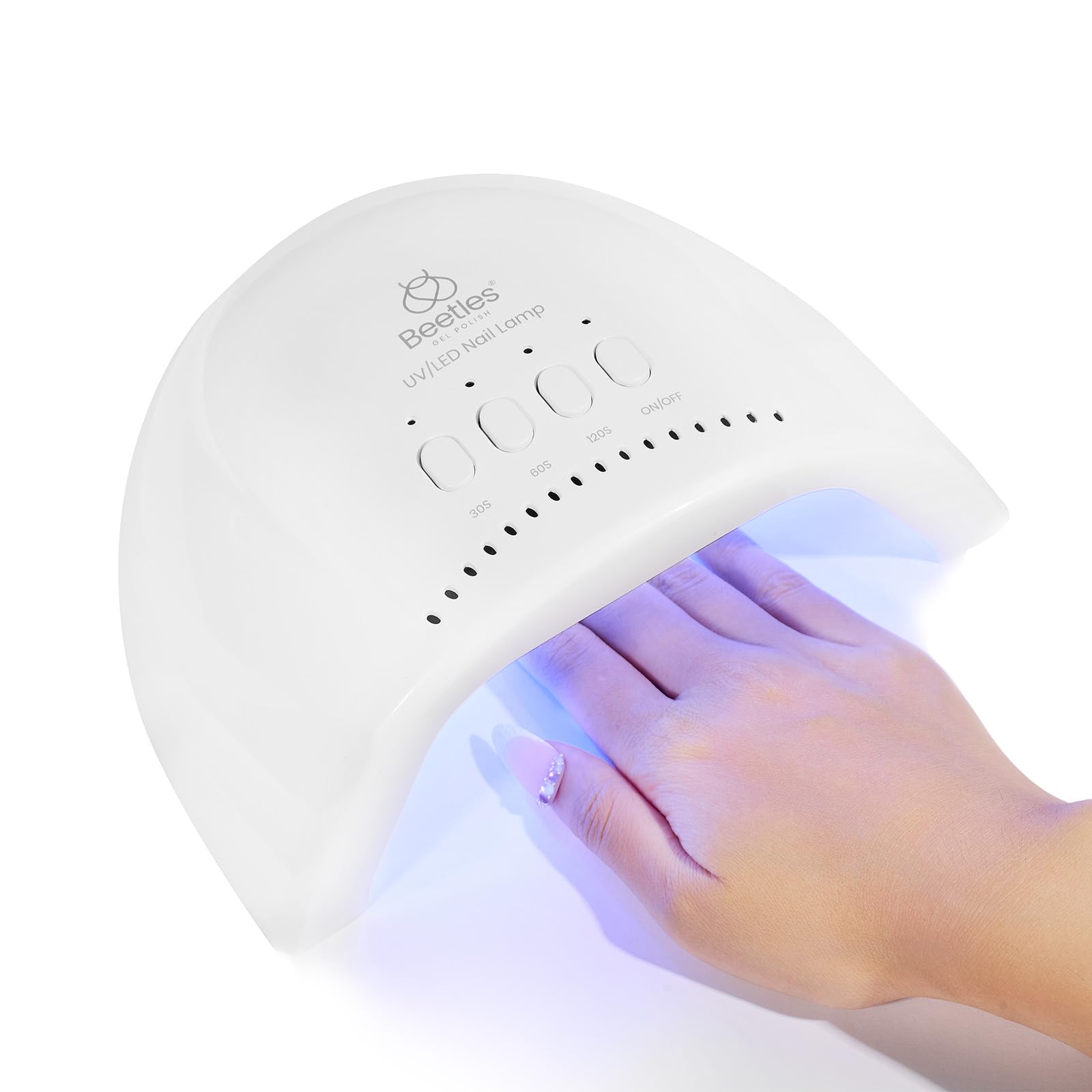Beetles UV Nail Lamp - LED Nail Lamp with 3 Timer 30/60/120s UV