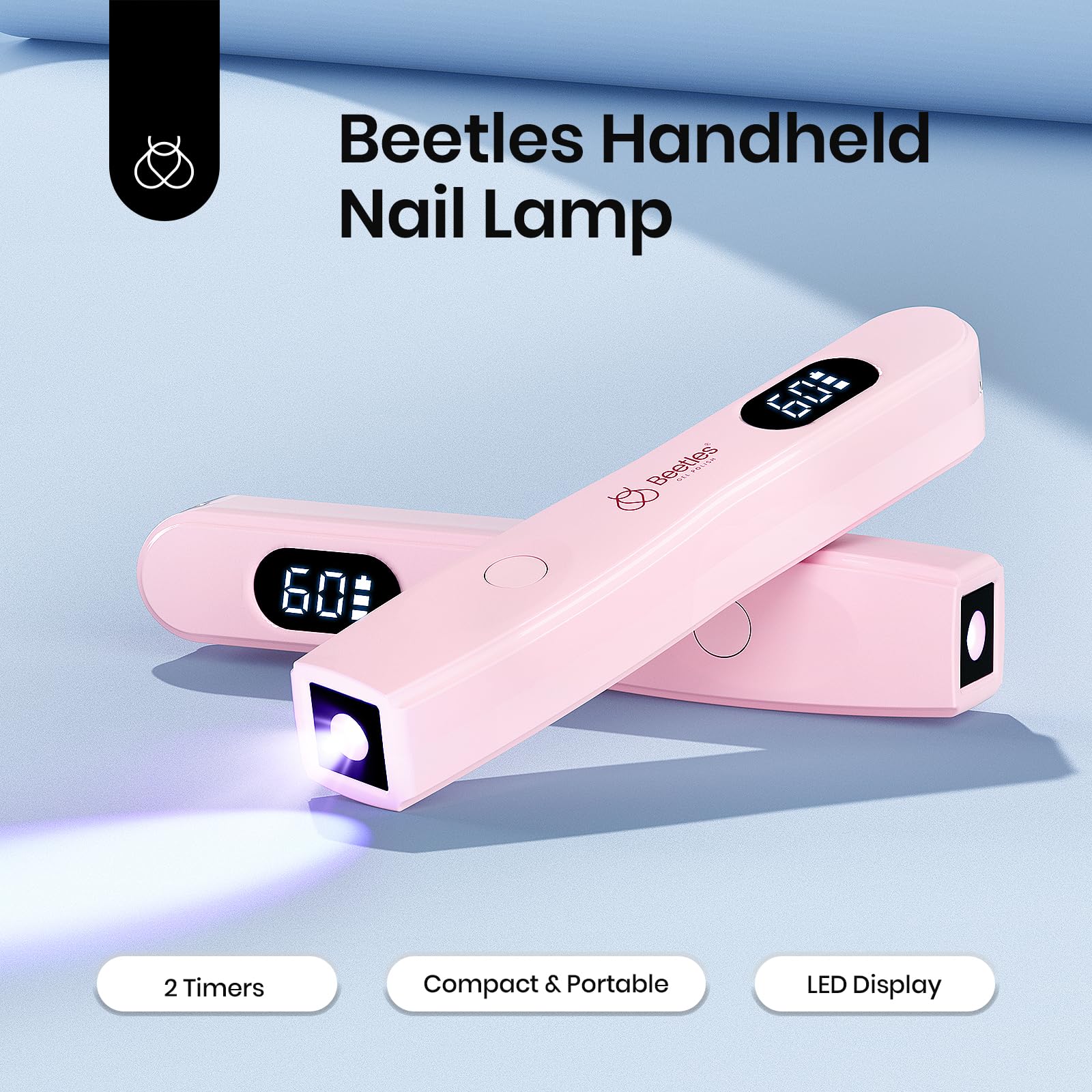 Mini UV Light for Gel Nails: Portable Handheld UV Nail