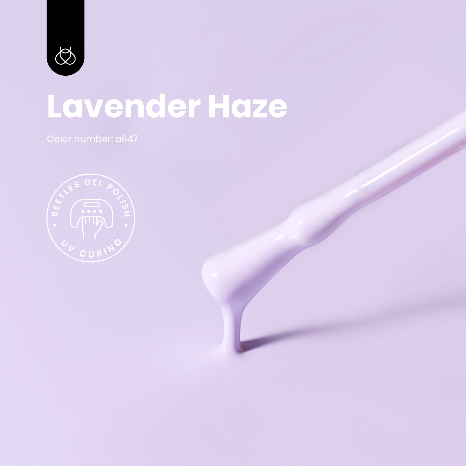 Lavender Haze - Purple Colorful Gel Polish 15ml