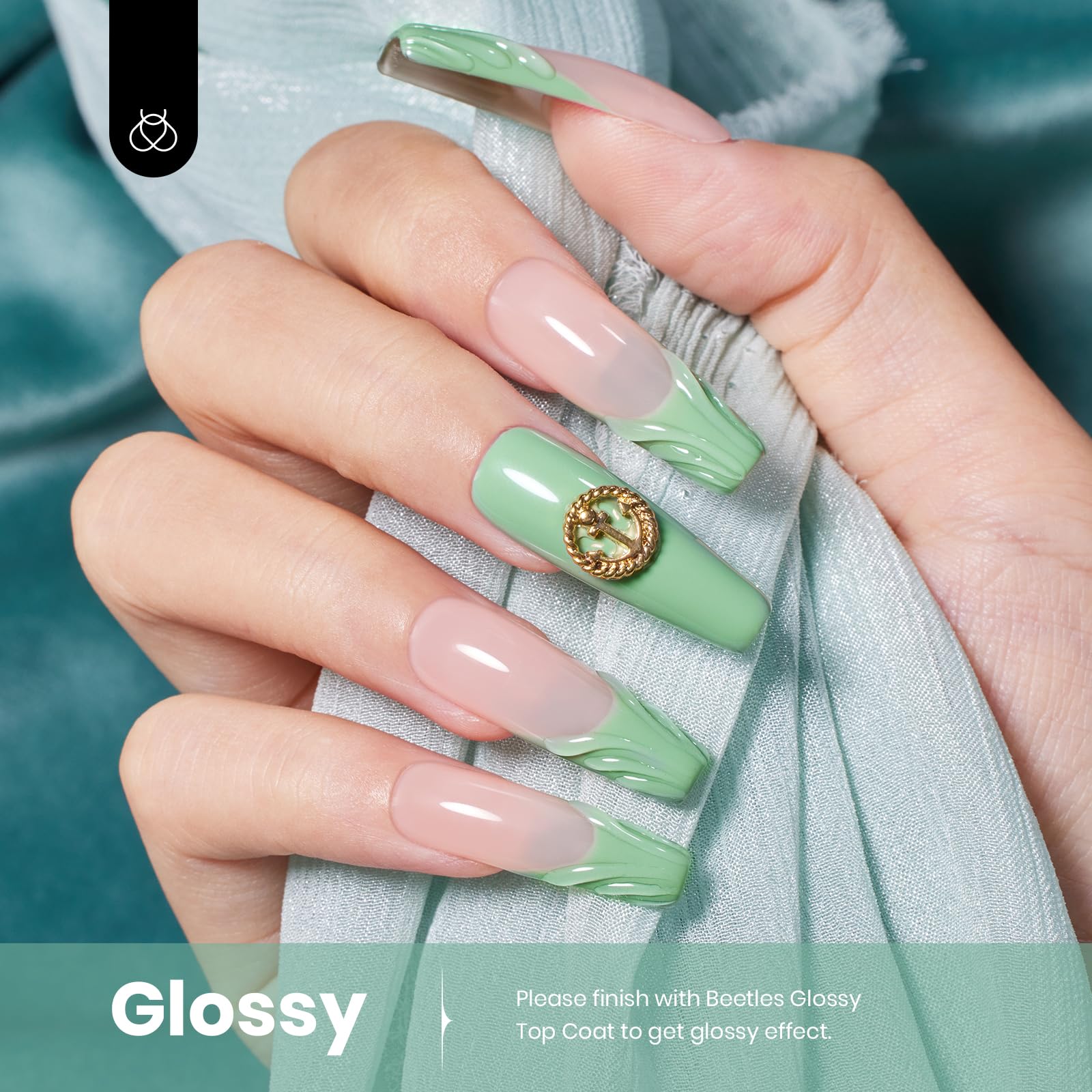 Misty Sage - Green Colorful Gel Polish 15ml