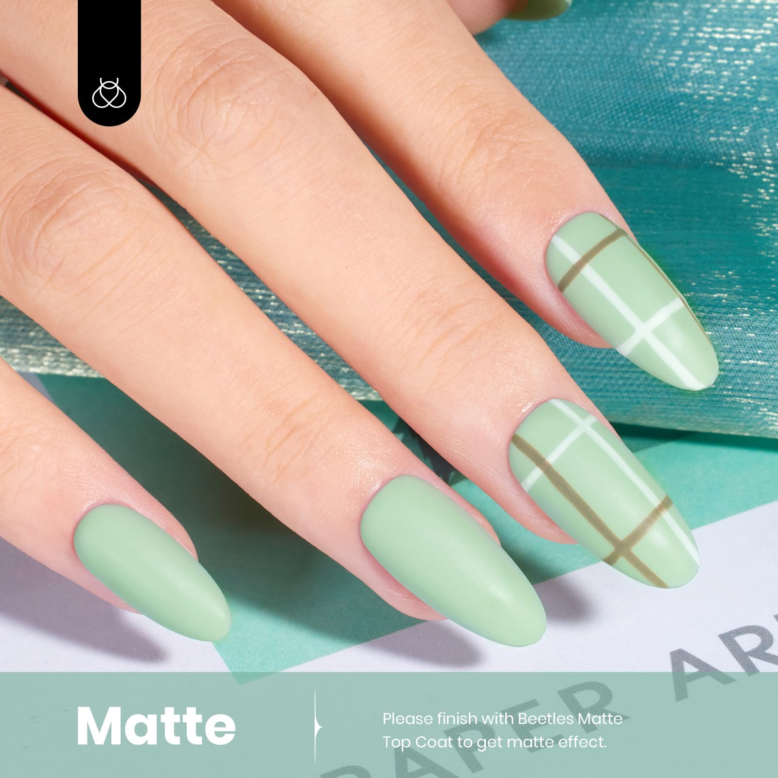 Misty Sage - Green Colorful Gel Polish 15ml