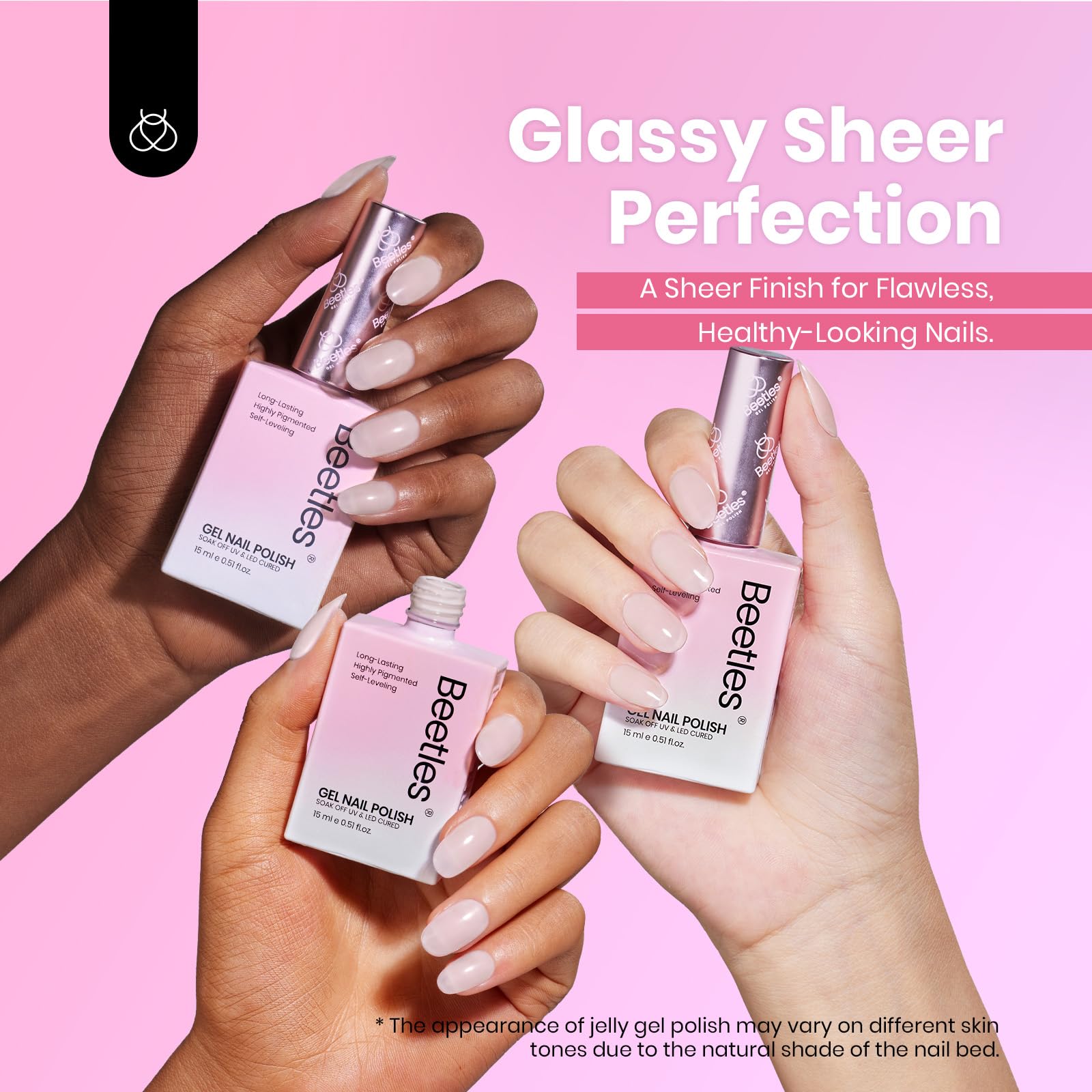 Sweet Mood |  6 Colors 15ML Glitter Gel Polish Set Long-Lasting