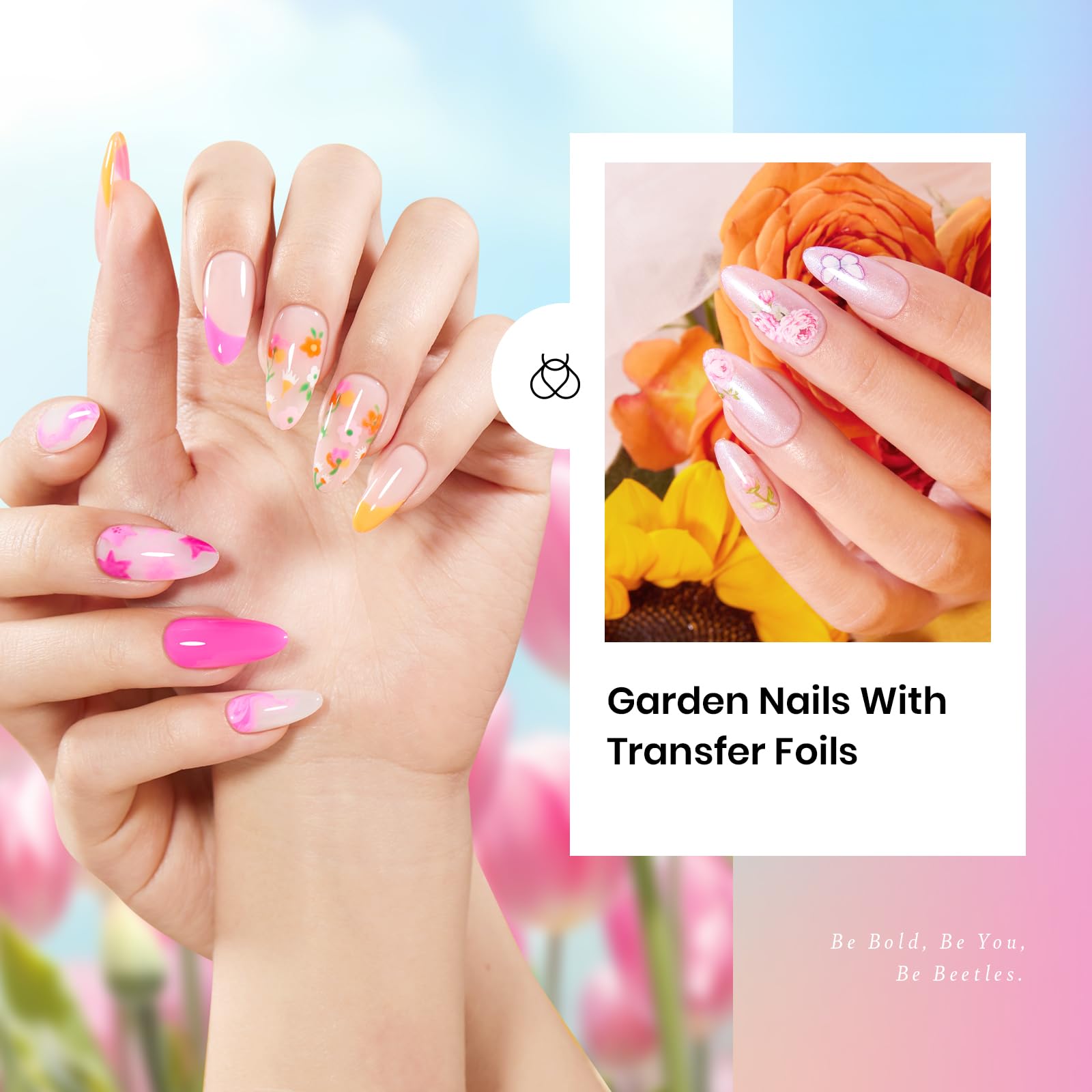 Impressionist Garden - 36 Nail Pastel Gel Polish Colors