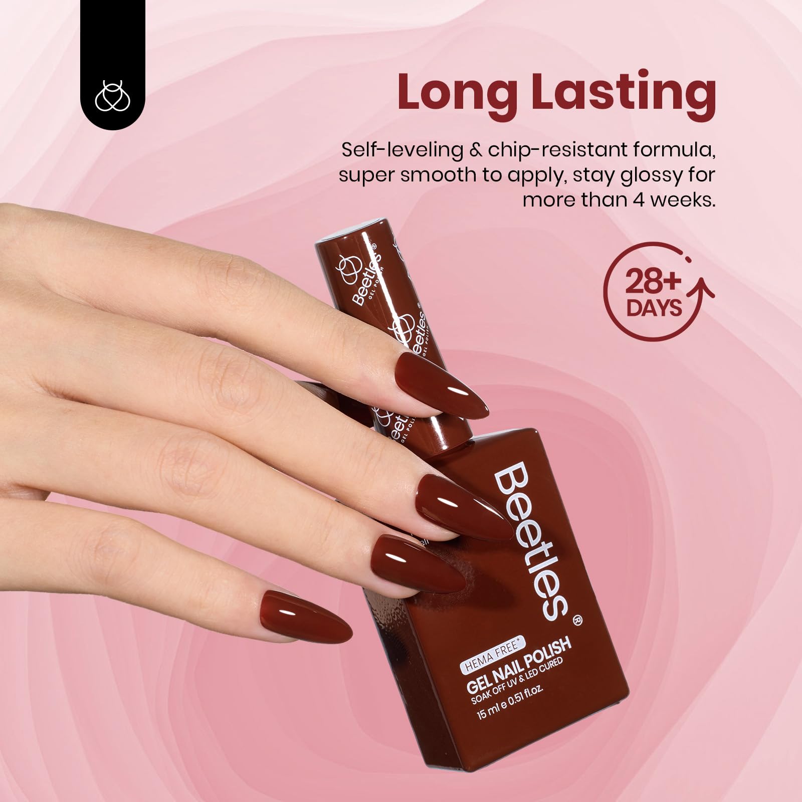 Hema Free Emotional Symphony - Colorful Bottle 6 Color Each 15ml Gel Polish