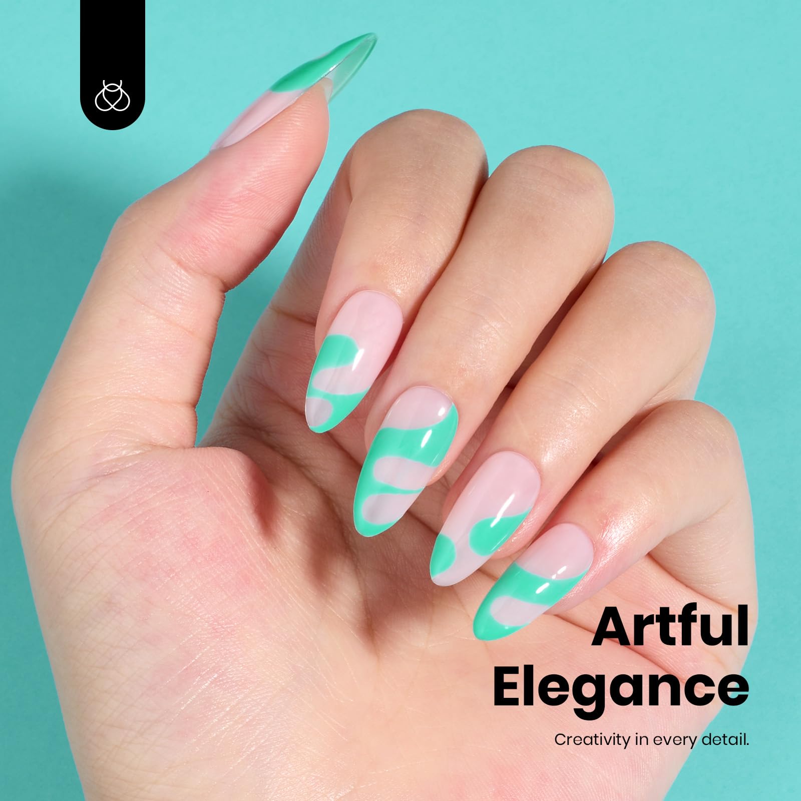 Hema-free Island Reverie Green Summer Long-Lasting Gel Nail Polish 15ml