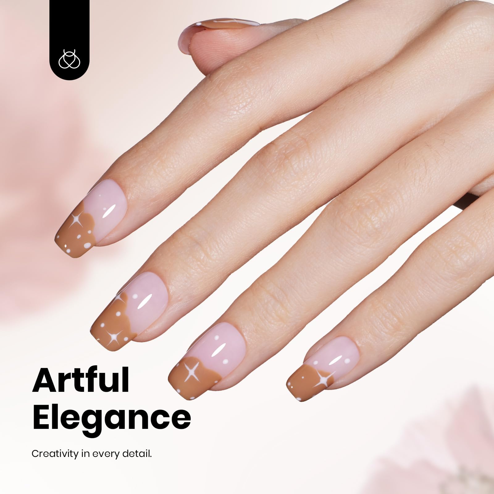 Hema-free Beyonce Caramel - 15ml Fall Brown Gel Nail Polish