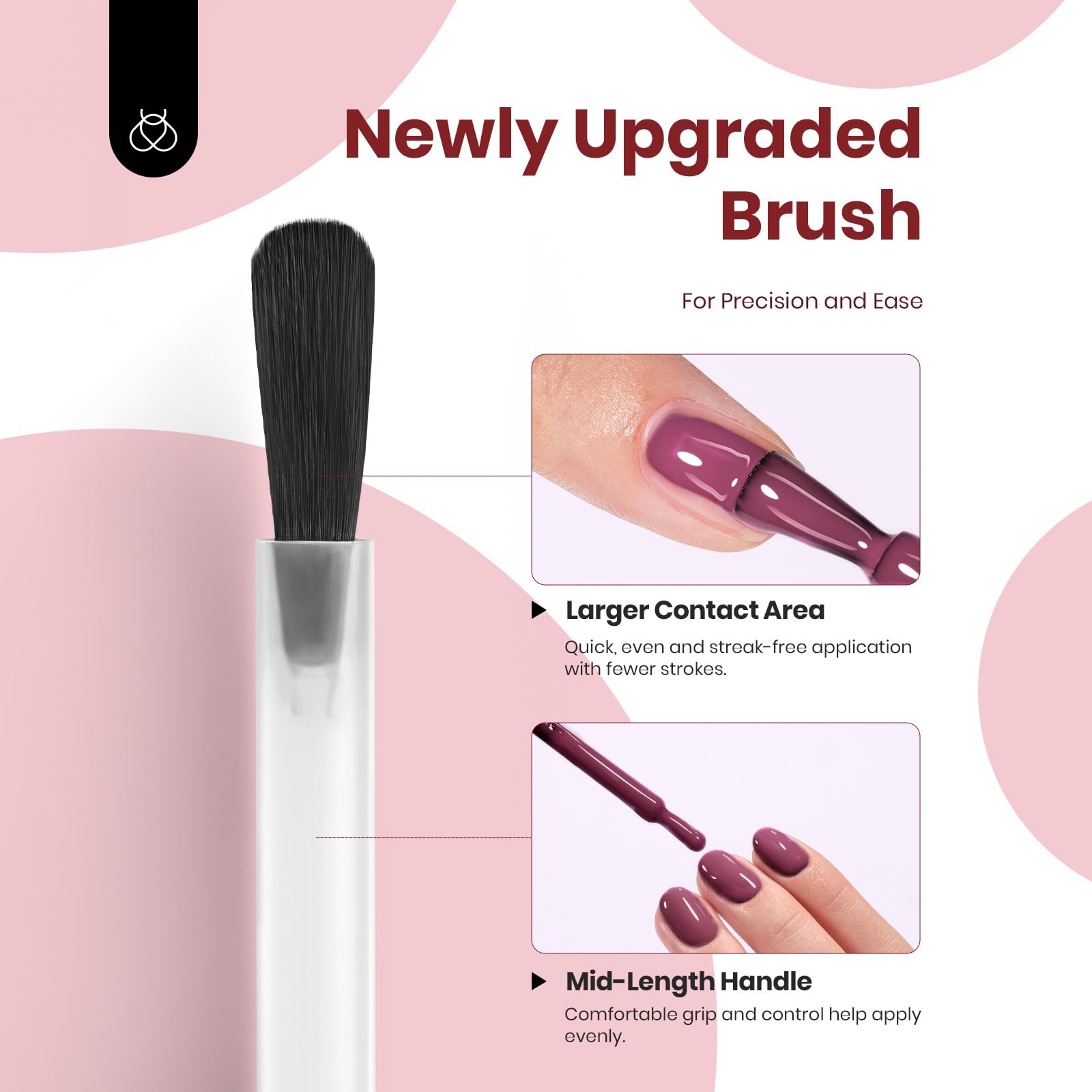 Hema Free Emotional Symphony - Colorful Bottle 6 Color Each 15ml Gel Polish