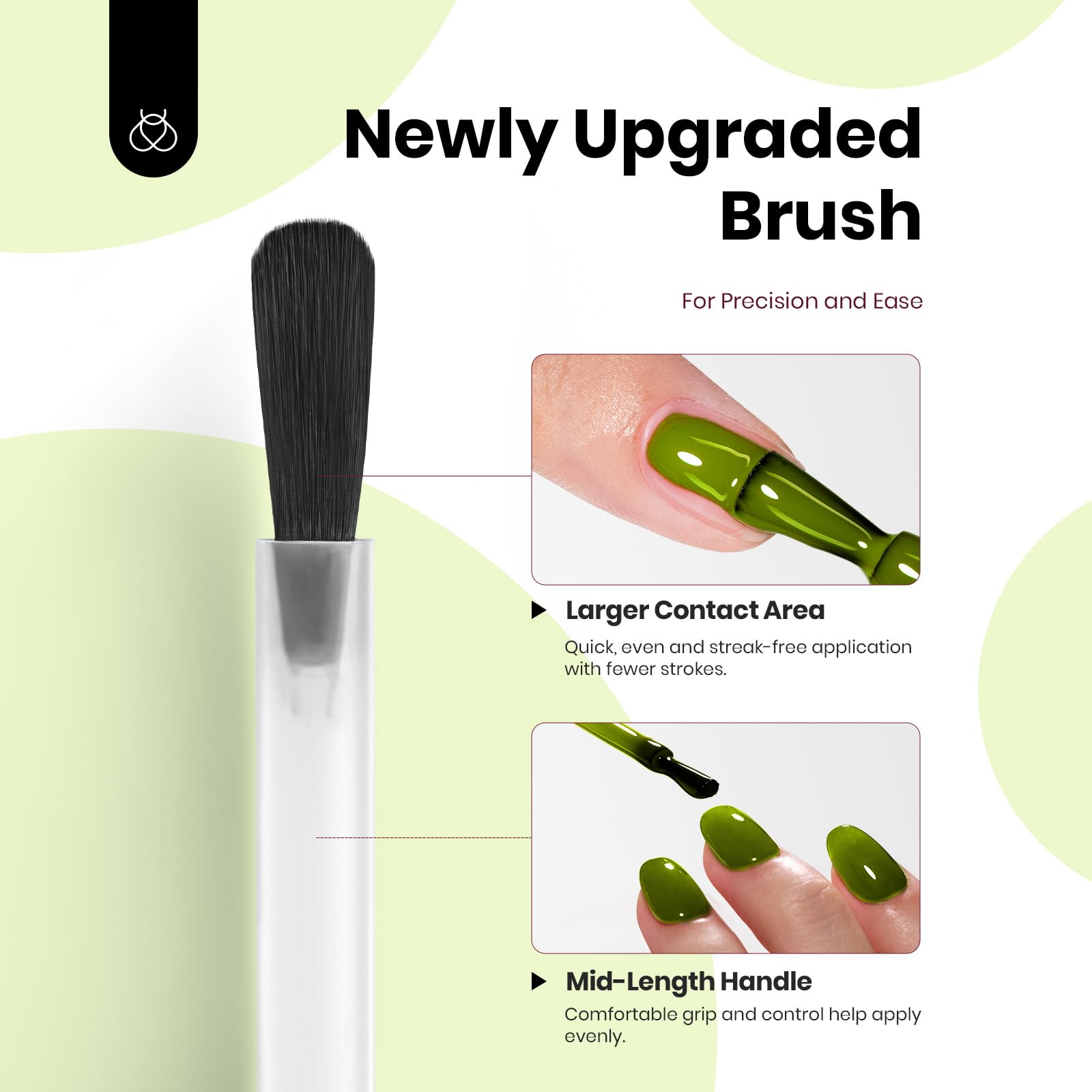 Hema Free Lakeside Serenity - Colorful Bottle 6 Color Each 15ml Gel Polish