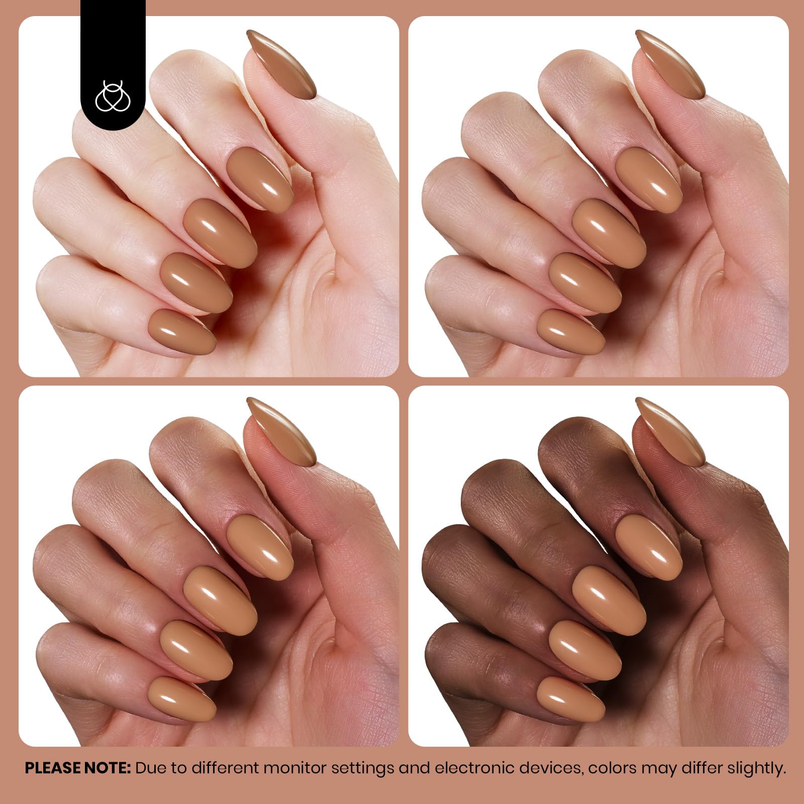 Hema-free Beyonce Caramel - 15ml Fall Brown Gel Nail Polish
