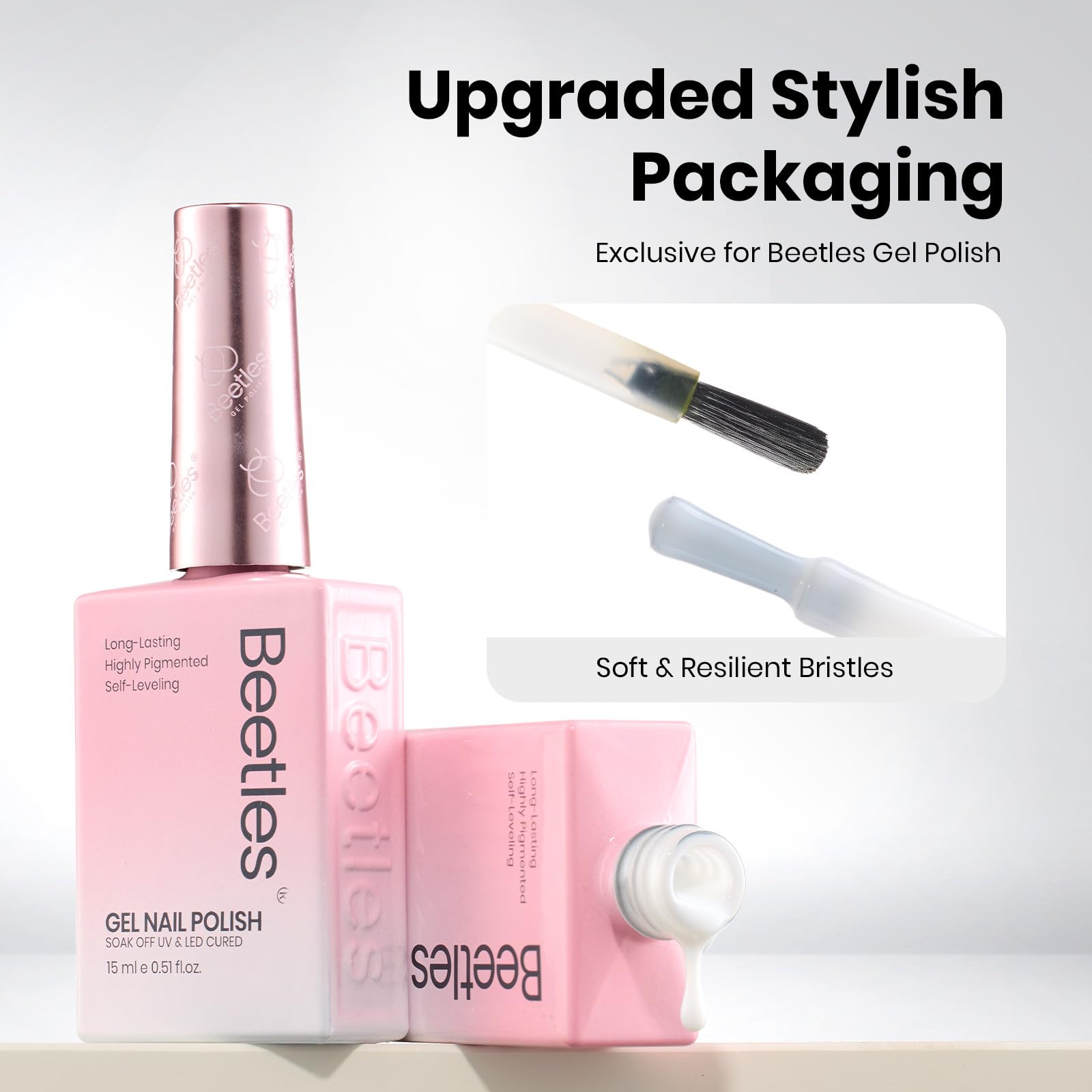 Hema - Free Vanila Milkshake - 15ml Jelly Natural Nude Milky White Gel Nail Polish