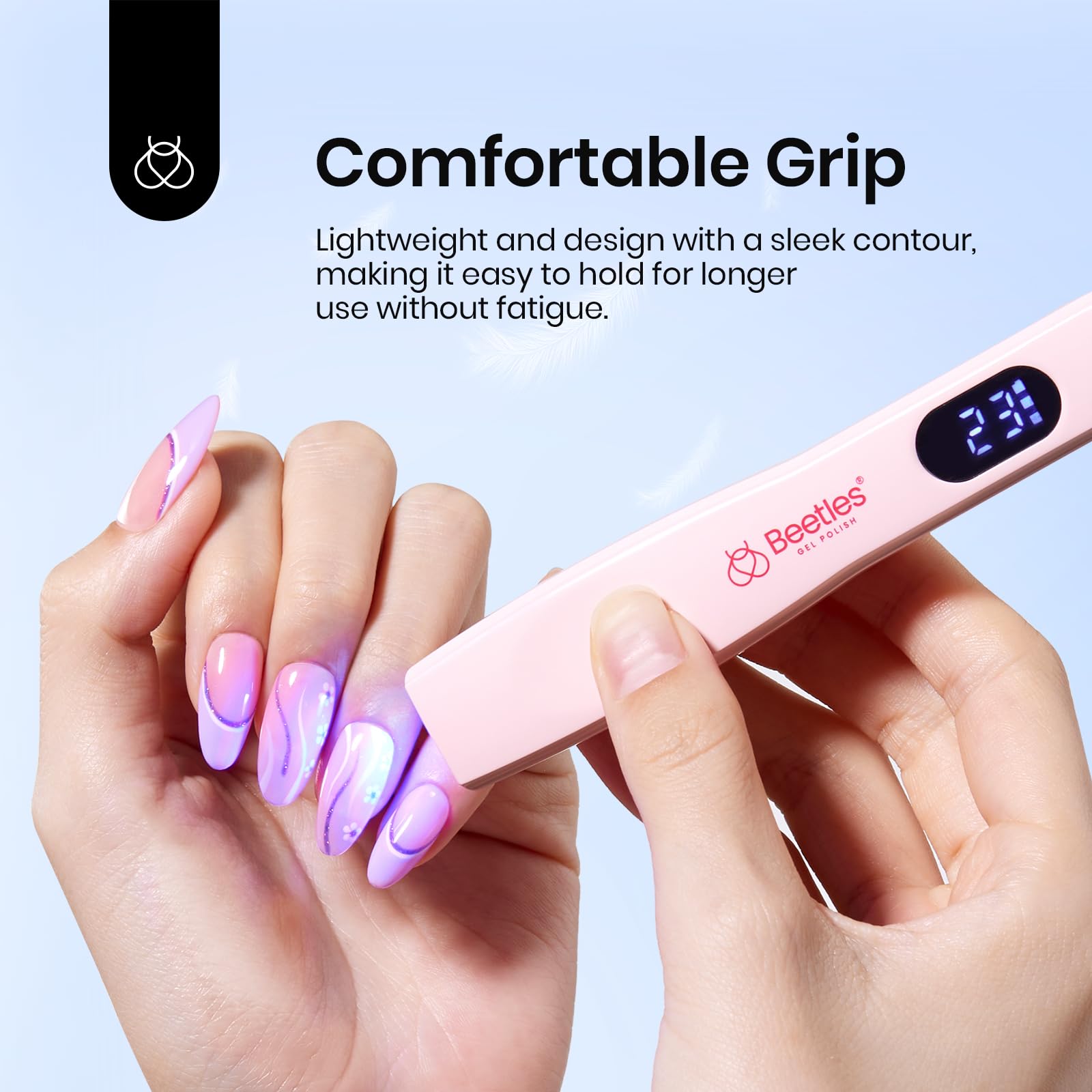 Mini UV Light for Gel Nails: Portable Handheld UV Nail