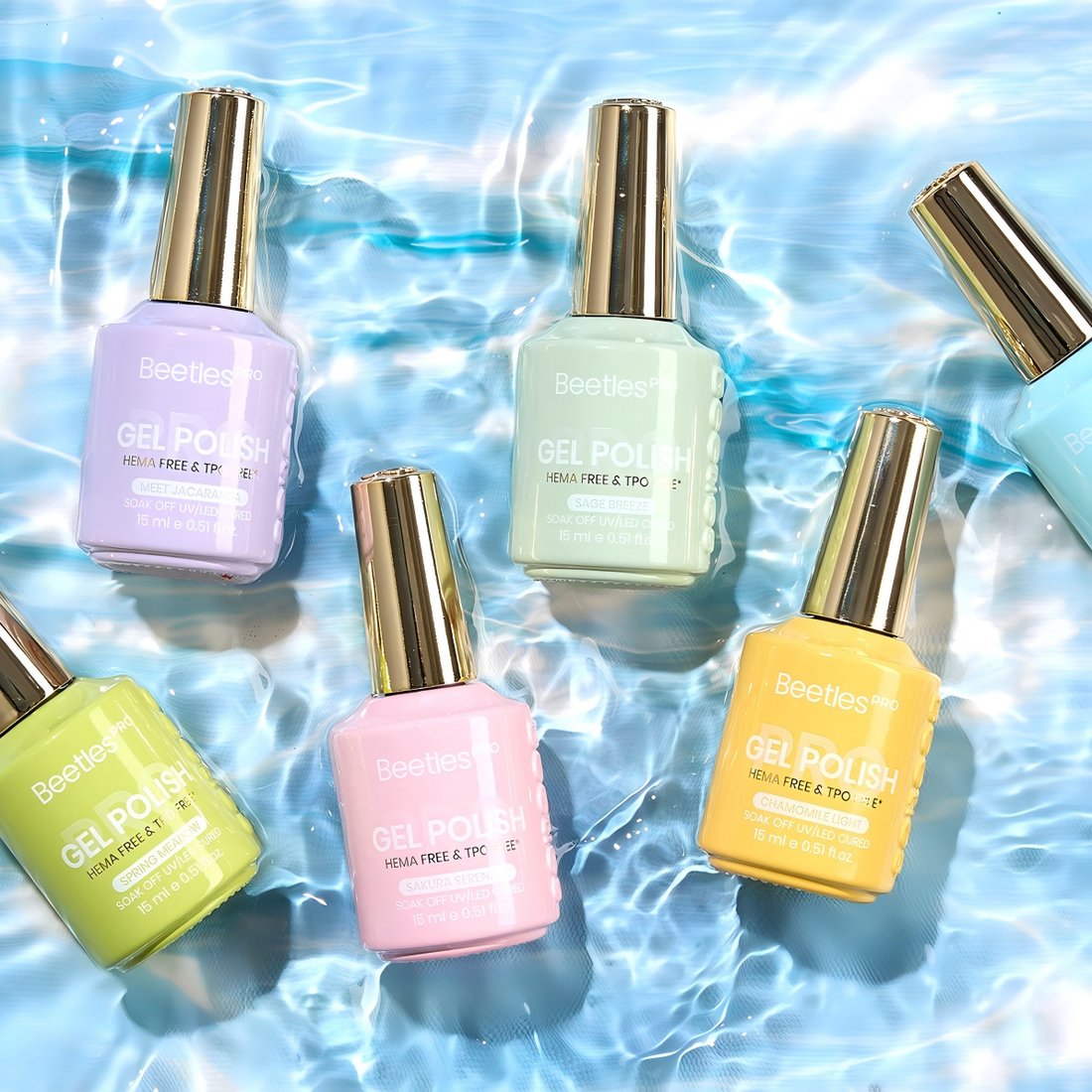 Beetles Pro Series — professional gel polish, base coat, top coat, and tools for salon-inspired nails at home