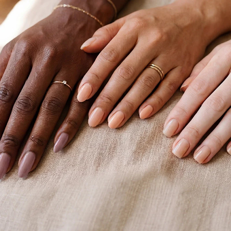 Beetles Gel Polish︱Top 3 Nude Nail Color Ideas for Every Skin Tone