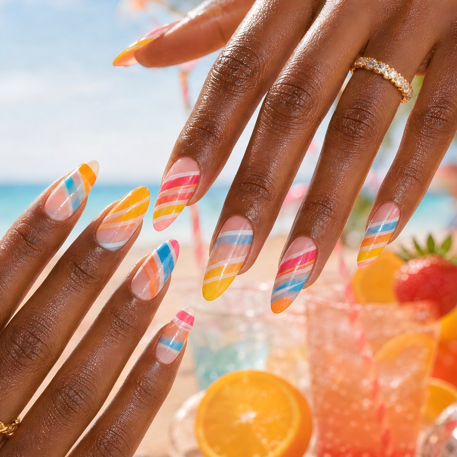 summer nails 2026 for beach party