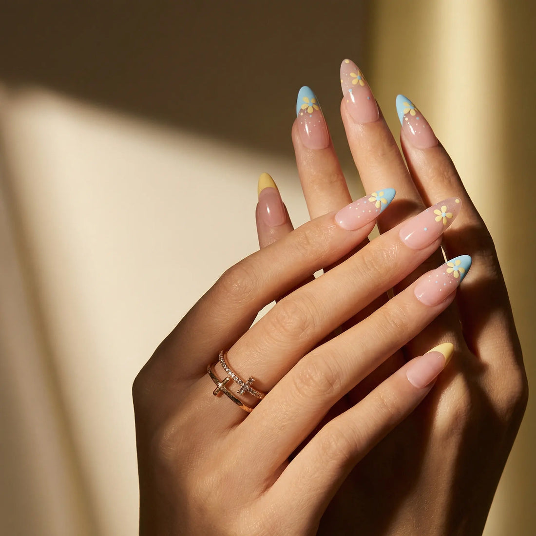 Beetles press-on nails, perfect for spring