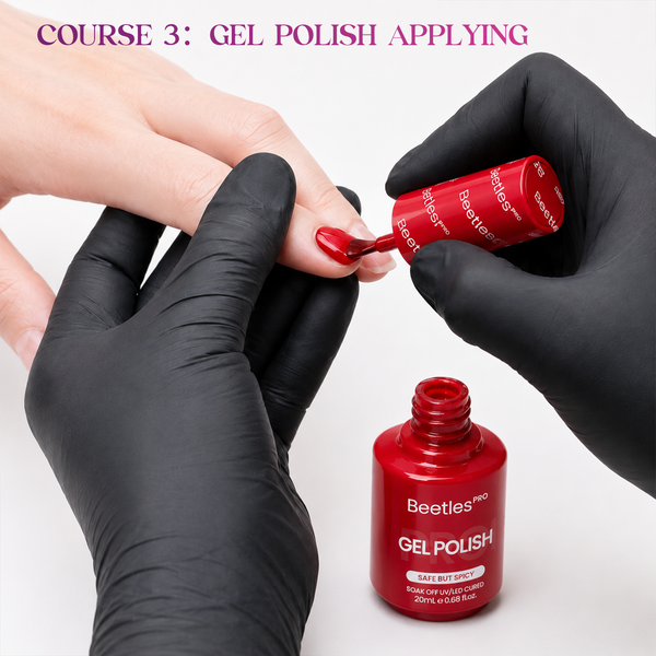 Professional Gel Polish Application for Nail Technicians