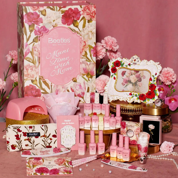 Beetles Mother's Day gift gel nail polish kit