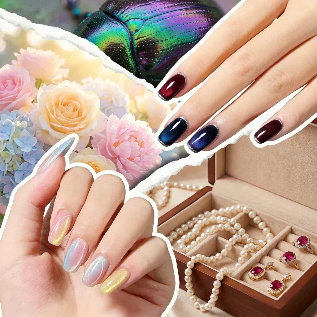 Spring nail art designs with Beetles Gel Polish