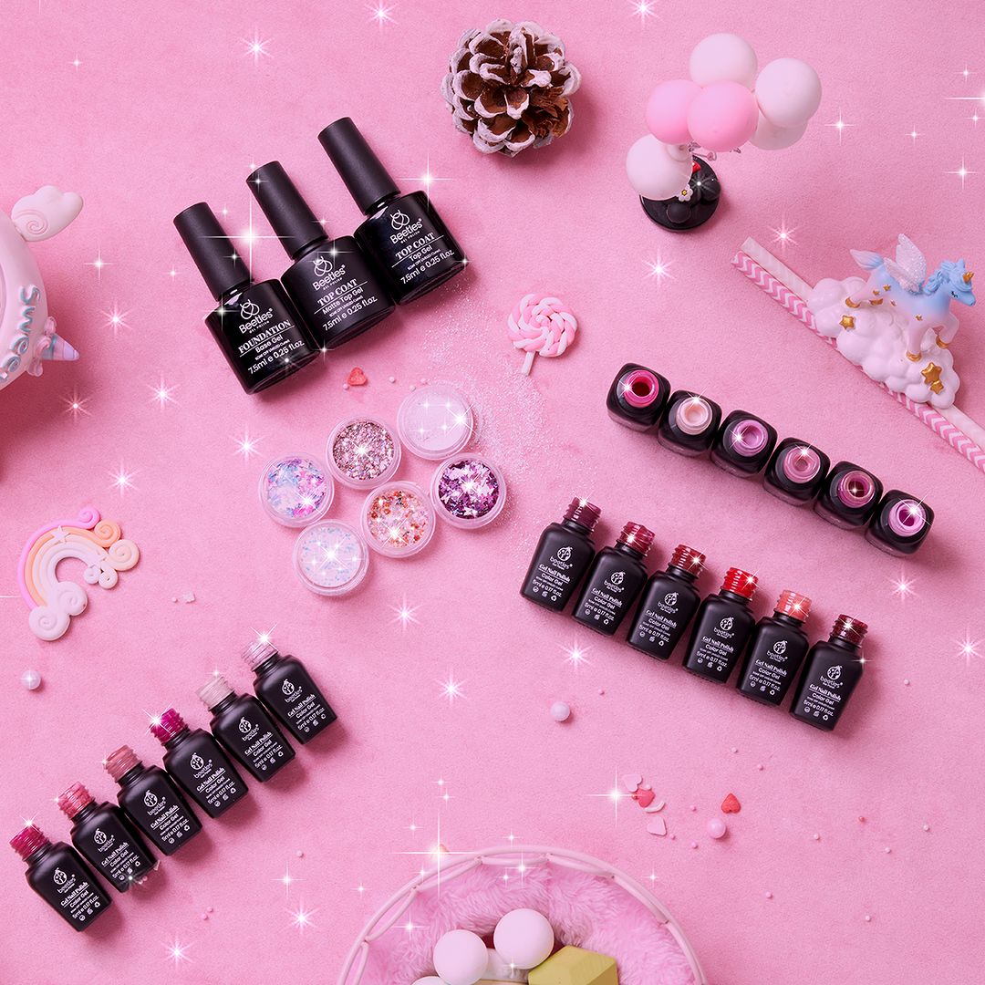 Girls who can do pink nails can do everything!