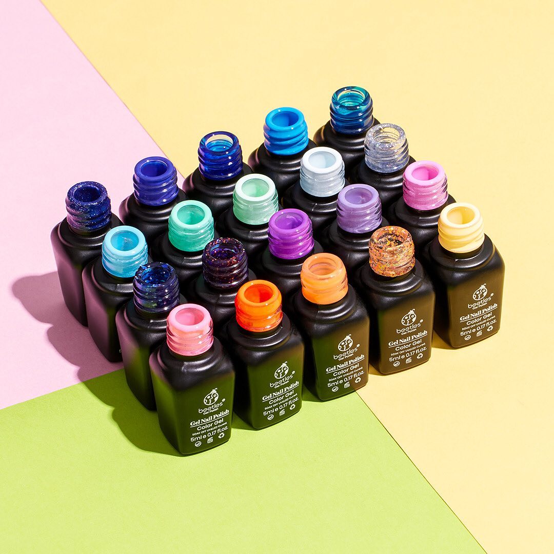Gel nail polish set - 20 colors collection