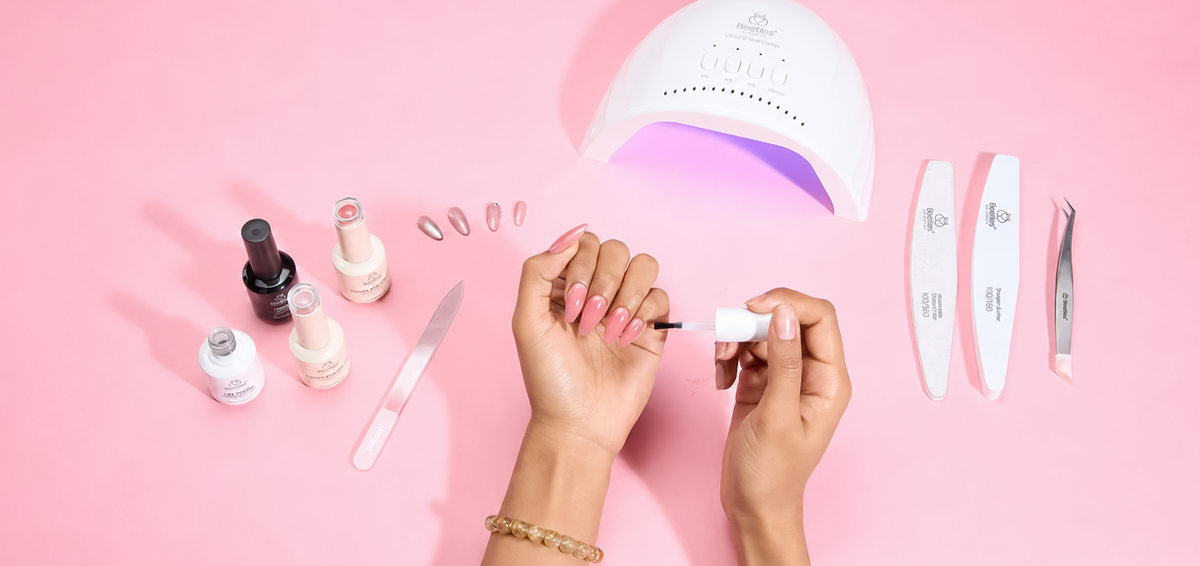how to apply builder gel at home step-by-step
