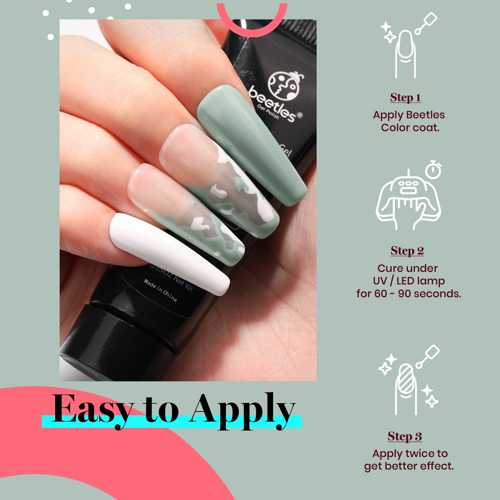 Sage #a802 |15ml Gel Polish