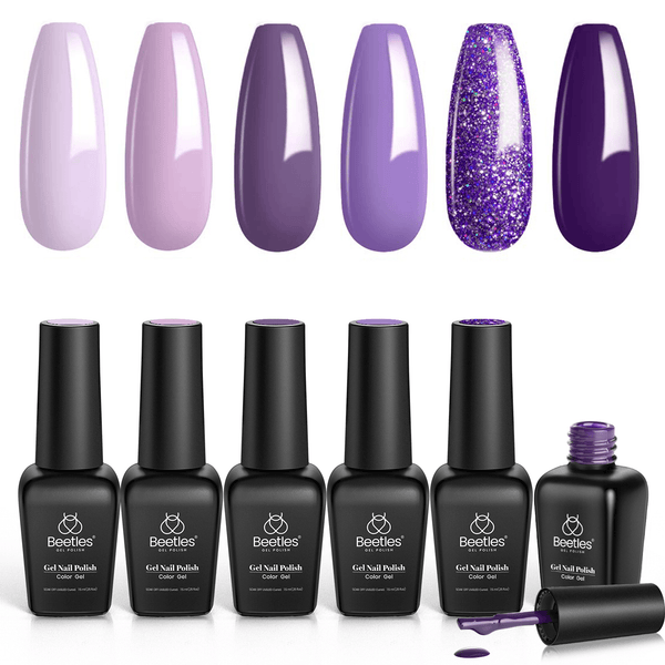 Grape Vine | 6 Colors Gel Polish Set