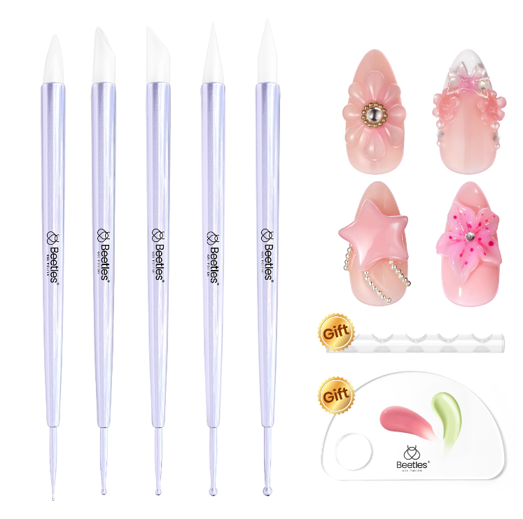 3D Sculpting Gel X 5Pcs Silicone Dual-Head