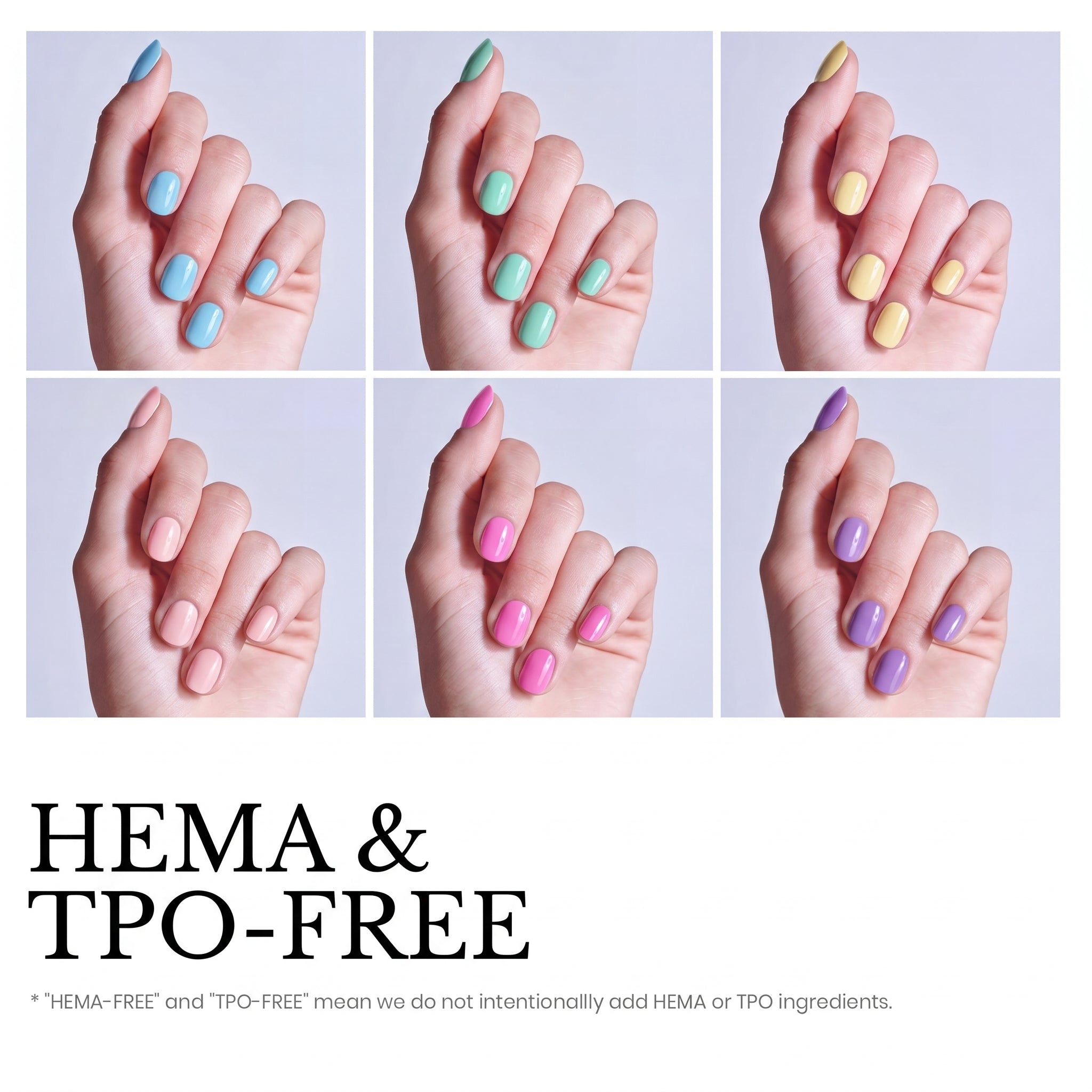 Beetles Stay Shining Fairy Tale Dream HEMA Free TPO Free 6 Colors Gel Nail Polish Set 7.5ml