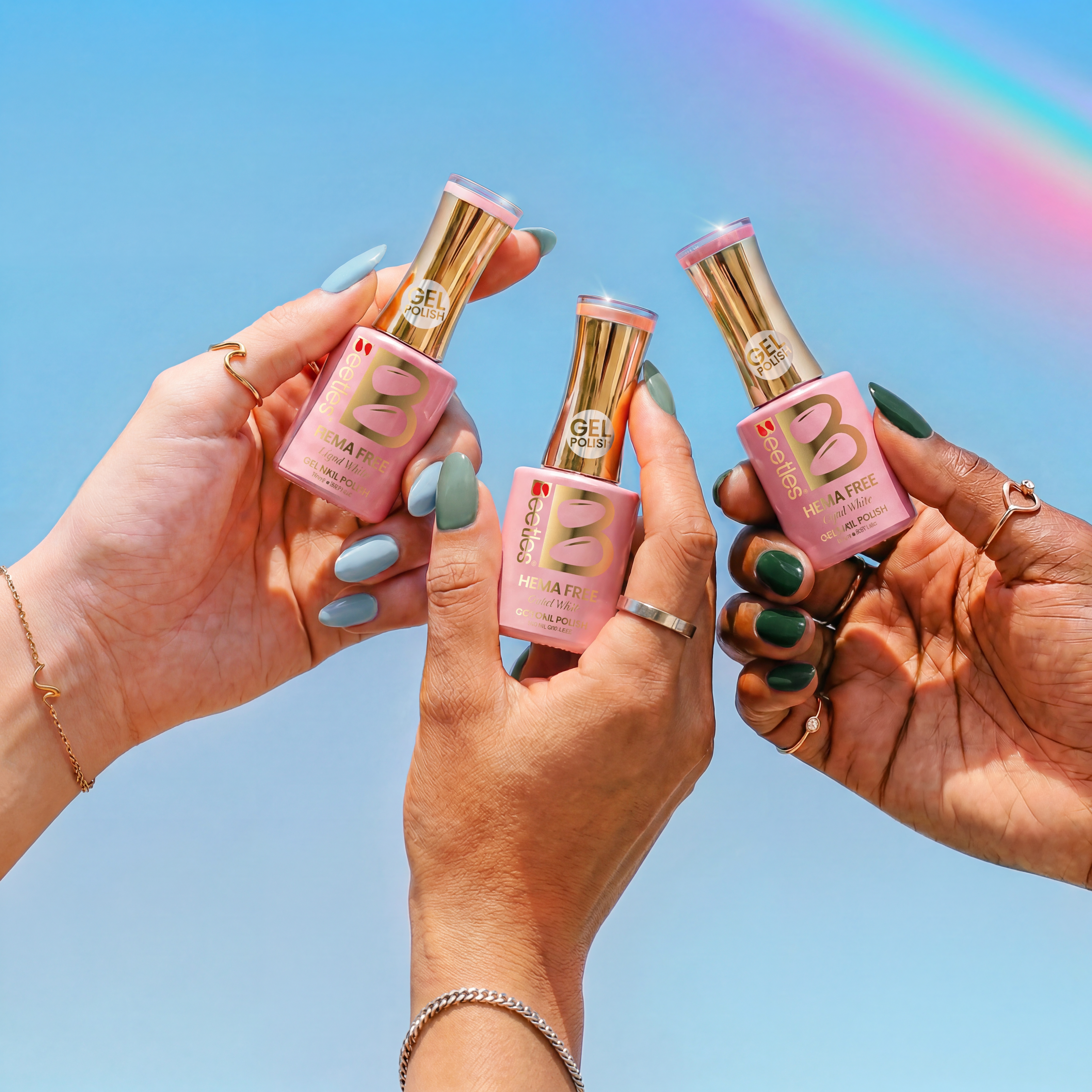 Beetles Stay Shining Boundless Forest HEMA Free TPO Free 6 Colors Gel Nail Polish Set 7.5ml