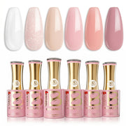 Beetles Stay Shining Whipsers of Love HEMA Free TPO Free 6 Colors Jelly Gel Set 7.5ml