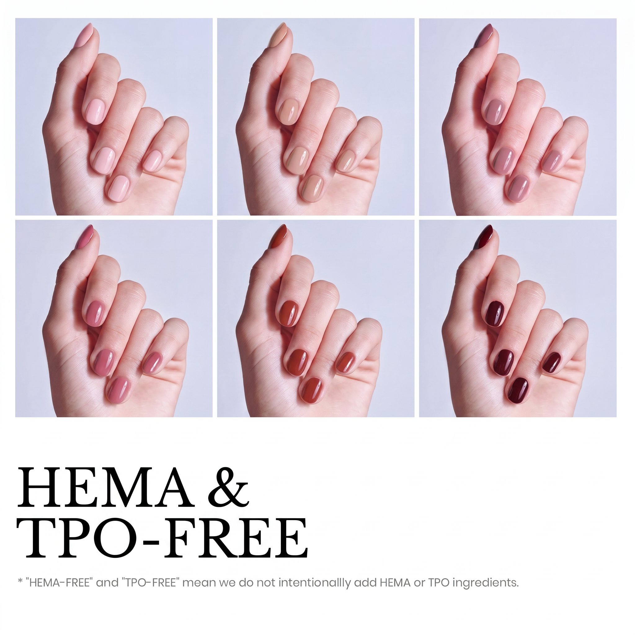 Beetles Stay Shining Tender Years HEMA Free TPO Free 6 Colors Jelly Gel Set 7.5ml