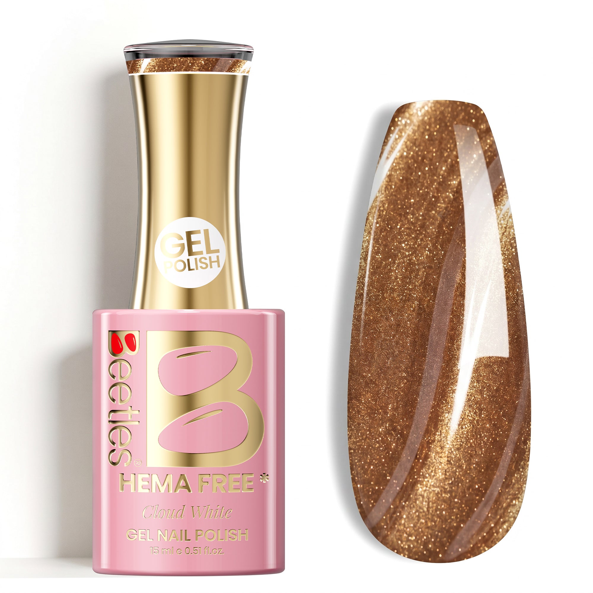 Beetles Gel Polish Stay Shining - Gel Nail Polish Champagne Nude