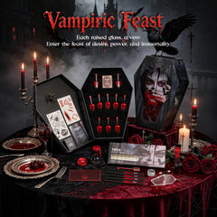 (Extra Gift 6 Colors Gel Today ) Vampiric Feast - Beetles Halloween HEMA-Free & TPO-Free Nail Kit 2026 Limited Edition Gift Box