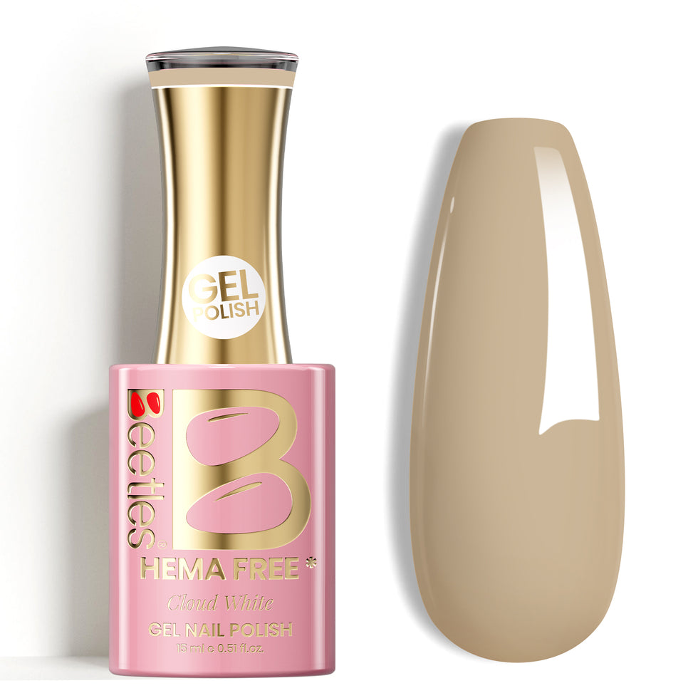 Beetles Gel Polish Stay Shining - Gel Nail Polish Light Milk Tea Nude