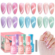 Beetles Stay Shining Fairy Garden Shade  -15ML 6 Colors Cat Eye Gel Nail Polish