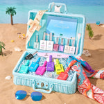 (FREE Picnic Basket) Beetles Summer Pretty Box - Colorful Gel Set with 39 Pcs Perfect Gift