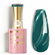 Beetles Gel Polish Stay Shining - Gel Nail Polish Green Cat Eye Gel for Minimalist Nail | Hema Free & TPO Free