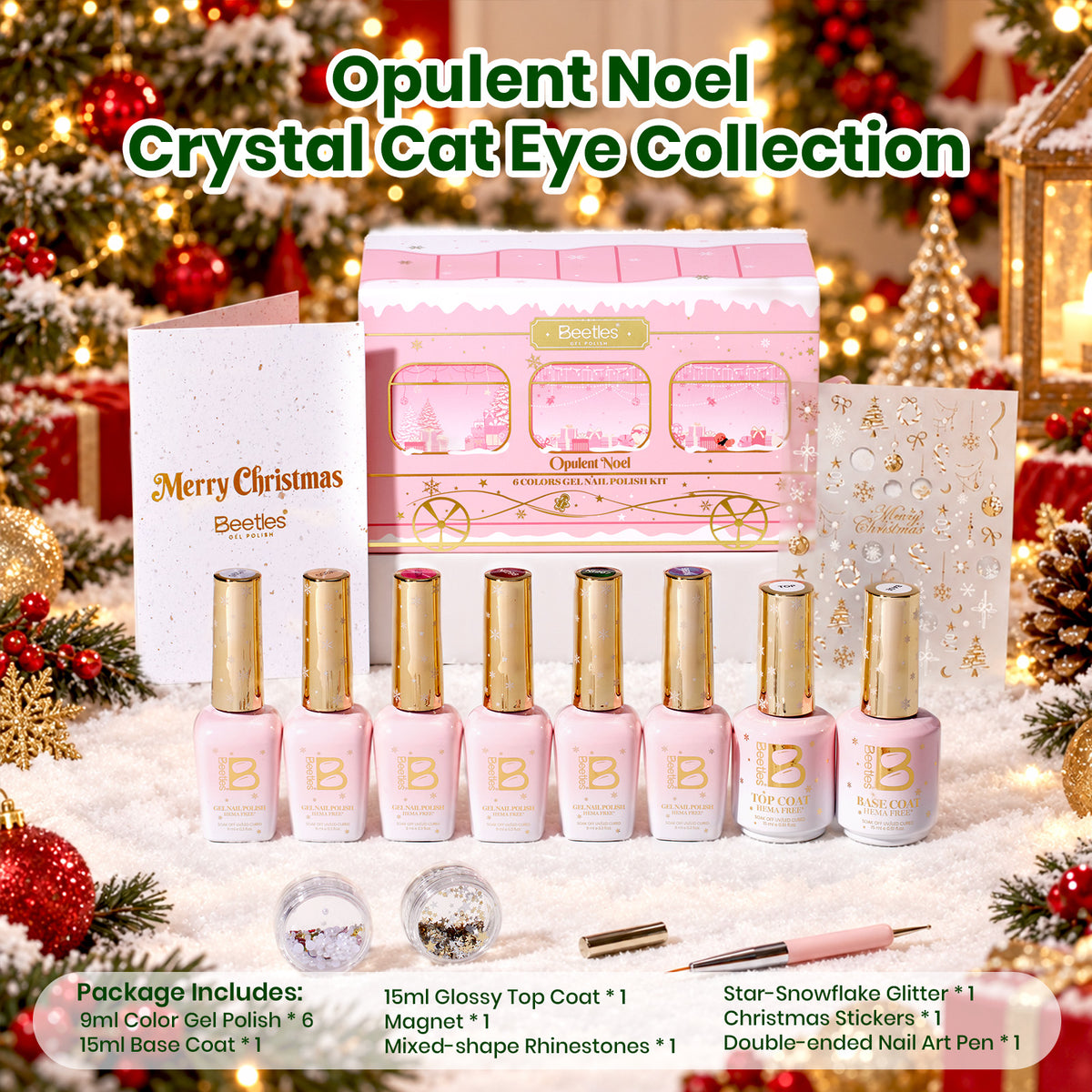 Beetles Hema Free & TPO Free Gel - Opulent Noel