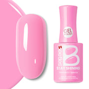 Beetles Stay Shining Collection Salon-Quality Gel Nail Polish - 15ml of Strawberry Squeeze
